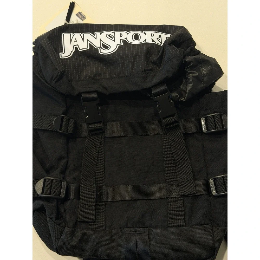 JanSport Mini Skip Pack Backpack Black JS0A85VS NWT